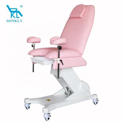 China Sonkly Brand High Performance Techmel Hospital Delivery Soft And Comfortable Obstetric Bed Obstetrics And Gynecology Table for sale