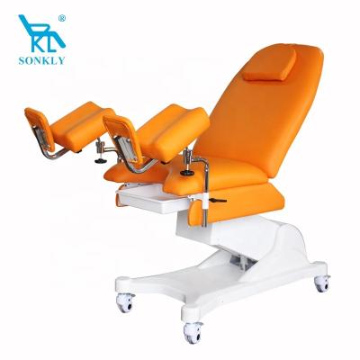 China Soft and comfortable medical exam table gynecology chair sonkly delivery maternity bed for women for sale