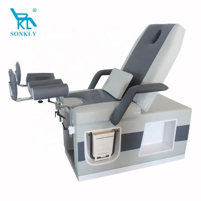 China Sonkly brand medical clinics examination beds obstetric delivery soft and comfortable gynecological beds for sale