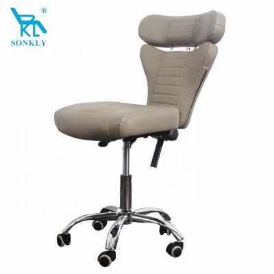 China Beautiful appearance sonkly brand adjustable professional tattoo chair adjustable tattoo studio equipment with pulleys for sale