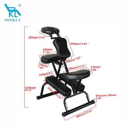 China Beautiful looking sonkly brand tattoo salon chair massage furniture heavy duty simple commercial table furniture synthetic leather for sale