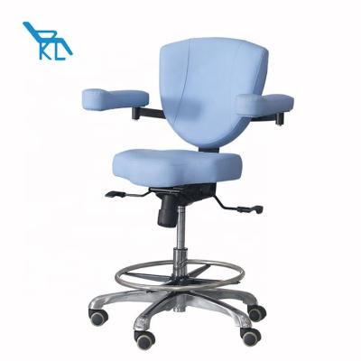 China Beautiful Sonkly Appearance Brand StoolDental Unit Dental Furniture Stool Dynamic Microscope Seat Chair With Foot Controlled Dynamic Stool for sale