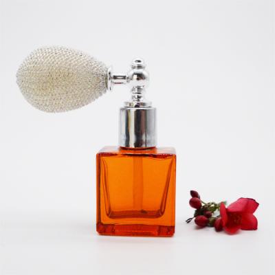 China Personal Care Airbag Glass Atomizer Spray Refillable Perfume Bottle for sale