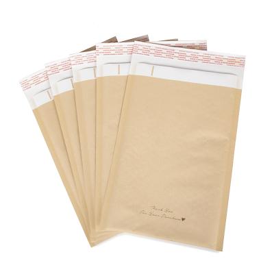 China Sale Various Size Waterproof Hot Kraft Wrap Small Customized Bubble Printed Mailers for sale