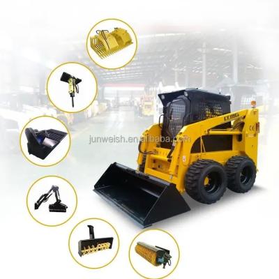 China Yanmar Engine Fully Hydraulic Skid Steer Loader with Ce Certification and Attachments for sale