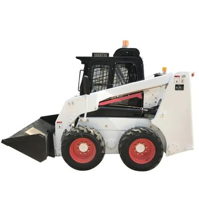 China Hydrostatic Four-wheel Drive Mini Wheel Backhoe Skid Steer Loader with Yanmar Engine for sale