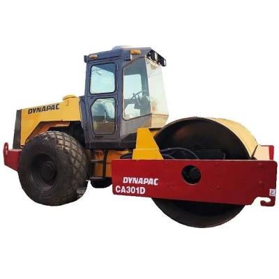 China CA301D Secondhand Double Drum Vibratory Roller Earth Compactor Machine for sale