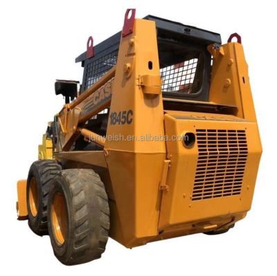 China Aardbewegingsmachines Mini-wielladder Hoes Skid Steer Loader met 4x4 wiel aandrijving Te koop