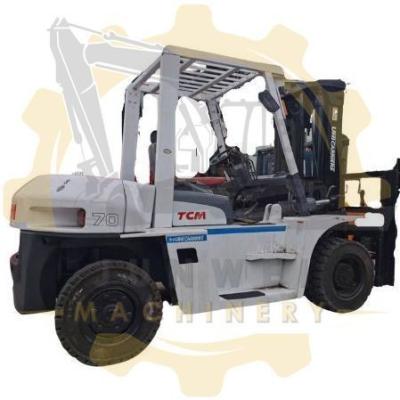 China FD70 Forklift TCM 7 TON FORKLIFT Used Original Japan made with Versatility and Power for sale