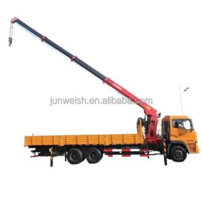 China 3m span telescopische vrachtwagen kraan 10 ton Knuckle Sany Boom SPS25000 SPS5000 met garantie Te koop