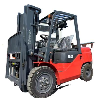 China 5000kg Loading Capacity Diesel Forklift Truck with ISUZU Engine and Fork Positioner for sale