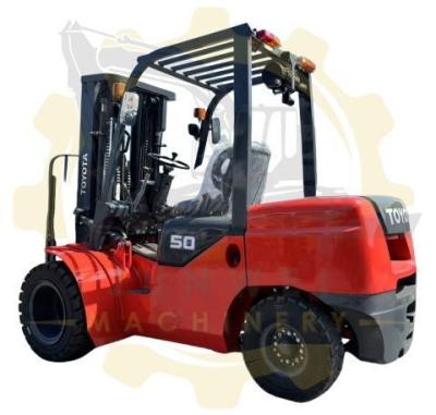 China 5 Ton Diesel Forklift Truck with 3 Stages Japanese ISUZU Engine and Fork Positioner for sale