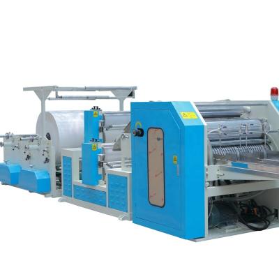 China Hotels Dinner Napkin Napkin Paper 1/8 Vacuum Fold Making Embossing Machine Printing Lamination Production Line High Speed for sale