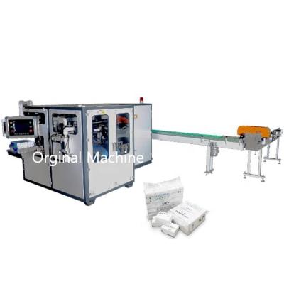 China Full Automatic Hotels Facial Tissue Bundle Packing Machine By Perfect Bag 8 Or 10 Bags Per Bundle for sale