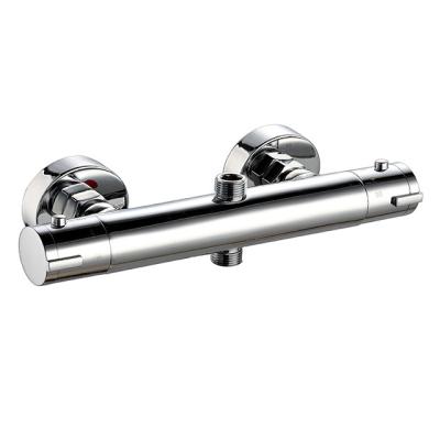 China Classic Slide Bar Design Waterless Save Cheap Thermostatic Shower Faucet Mixer Tap Bathroom Wash 2 Way To Divert for sale