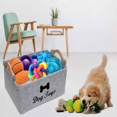 China Stocked Pet Supplies and Accessories Organize Felt Boxes for Pet Supplies Use of Pet Products for sale