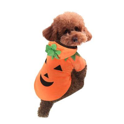 China Pumpkin Winter Stocked Pet Costumes Halloween Costumes Dog Pet Clothes for sale