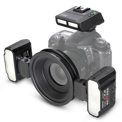 China Macro Flash Meike Macro Twin Lite Flash MK-MT24II Sony for A7R3 A9 cameras. for sale