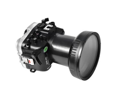 China Diving Seafrogs 40M/30ft Shockproof Dustproof Waterproof Housing For EOS R5 With Canon 1:4 24-105 L/16-35 1:2.8 E-F L/16-35 1:4/16-35iii Etc.Lens for sale