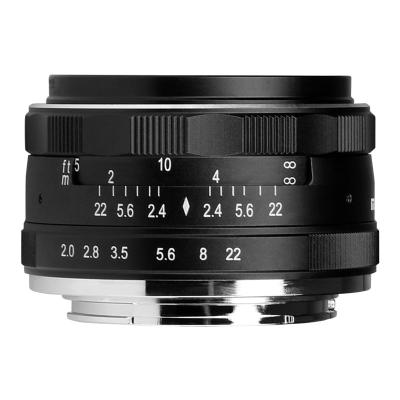 China Photo Taking Meike 50mm F2.0 Large Aperture Manual Focus Lens For Fuji X Mount Mirrorless APSC Camera X-Pro2 X-E3 X-T1 X-T2 X-T3 X-T4 X-T10 X for sale