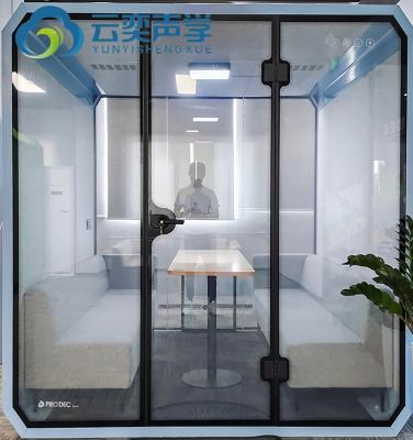 China Square Meters Recording Pod High-end Vibration Damping Acoustic Phone Booth Soundproof Musically Booth Meeting Booth Off à venda