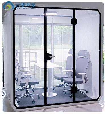 China Factory Manufacture Soundproof Booth For Library Meeting Cell Phone Booths For Sale for sale