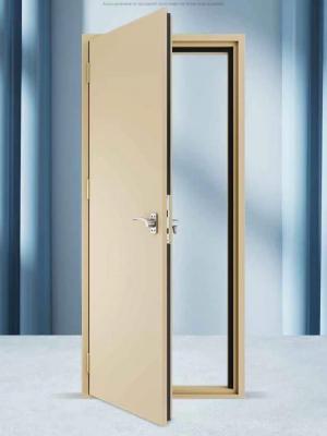 China Certificate Security Steel Fire Resistant Door 72mm soundproof Door for sale