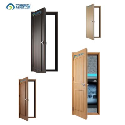 China Sound Insulation Home Theater Door Customized Hotel Doors Soundproof Bedroom Doors for sale