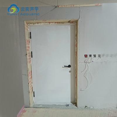 China 60 Minutes Fire Rated Acoustic Insulation Door with Threshold for sale