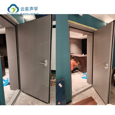 China Noise Deadening Sound Absorption Door 72mm 105kg Soundproofing Door For Cinema And Live Room for sale