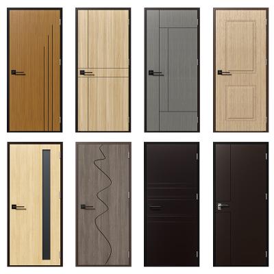 China STC 42 ±3 DB Fire Rated 60min Certified Sound Proof Steel And Wood Composite Door for sale