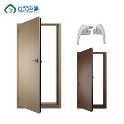 China Sound Proof Door Steel and Wood Composited Door for Kids Room live Room Cinema Conference Door for sale