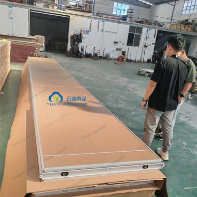 China 14 meters High Single Panel Hanging Room Partition With Metal Connection Seal Strip Room  Dividers for sale