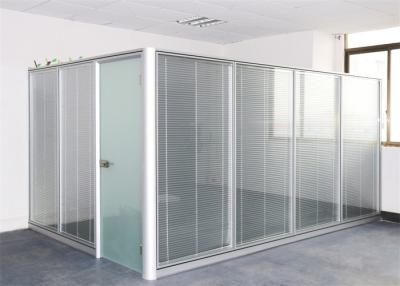 China Office Partition Glass Walls Half Height Modern Room Divider for sale