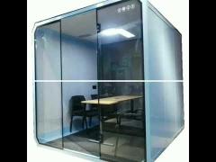 Noise Cancelling Office Phone Booth Movable Acoustic Furniture