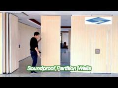 Acoustic Conference Hall Aluminium Frame Partition Walls Total Space Flexibility