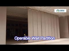 sgs acoustic operable folding panel partitions for conference hall