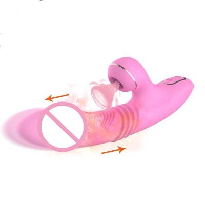 China New ABS+TPE Vibrator Strong Earthquake Massager Listing Waterproof Vibrator Can Stimulate Female Clitoris for sale