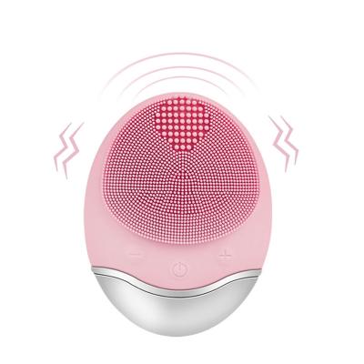 China wholesale mini 3 facial silicone brush electric face DEEP CLEANING waterproof wireless filling cleansing brush for sale