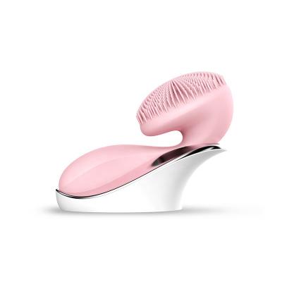 China Multi-Functional Beauty Silicone Face Electric DEEP CLEANSING Electric Face Deep Cleansing Waterproof Facial Cleansing Brush for sale