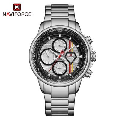 China Date NAVIFORCE 9184 Mens Automatic Wrist Watch Japan Movement Chronograph Sport Men Watches Relogio Masculino 2020 for sale