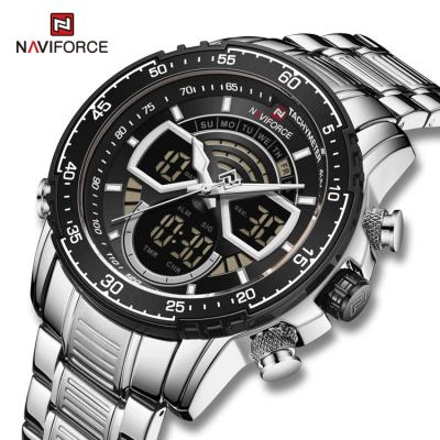 China SB Brand Automatic Date NAVIFORCE 9189 Luxury Men's Quartz Wrist Watch Business Waterproof Men Watches Relojes Watch for sale