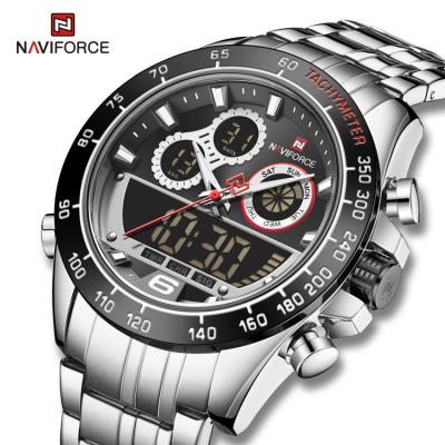 China New NAVIFORCE 9188 SBS Automatic Date Watches For Men Top Luxury Brand Sports Quartz Big Watch Men Chronograph Relogio Clock for sale