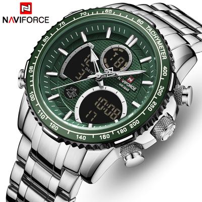 China New Design Luxury Digital Alarm NAVIFORCE 9182 SGN Men Watch Custom Wristwatches 2020 relojes for sale