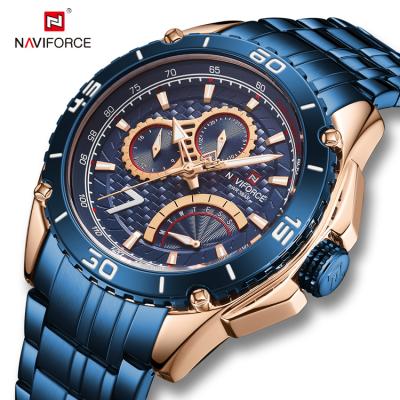 China 2020 Automatic Date NAVIFORCE 9183 RGBE Japan Movement Men Watches Popular Quartz 3ATM Water Resist Fashion Watch for sale