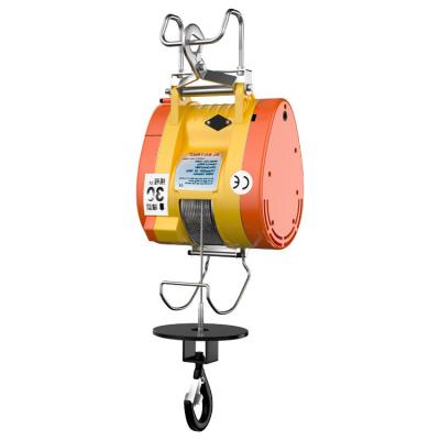 China Hot Sale 160kg 220v Small Electric Hoist Hotels Portable Hanging Type Electric Hoist For Household for sale