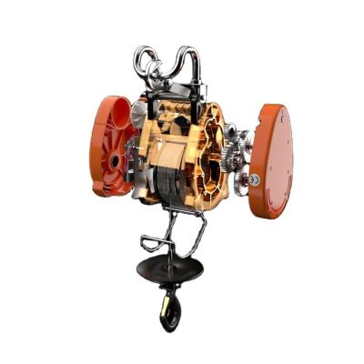 China Hotel Customized High Speed ​​Small King Kong Wire Rope Electric Hoist 220v Electric Winch Hoist For Household for sale