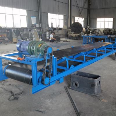 China Easy Operation Good Price Drum Drive Pulley Hopper Industrial Overall Belt Conveyor for sale