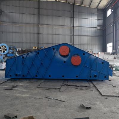 China New Large Capacity Industrial Wet Ore Sand Filter Dewatering Sieve Vibration Screen Dewatering Sieve Machine for sale