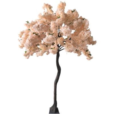 China Eco - Friendly Promotion Price Large Outdoor Artificial Cherry Blossom Trees Wedding Artificial Flower for sale